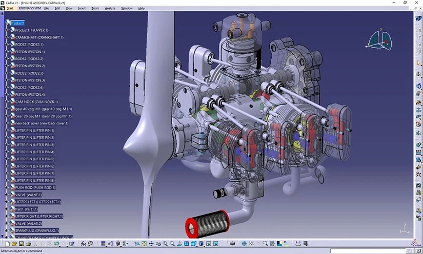 Catia：功能强大的三维建模和设计软件的独特特点与应用领域 - 达索catia成都百世慧科技有限公司